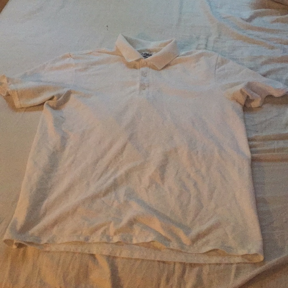 White polo shirt